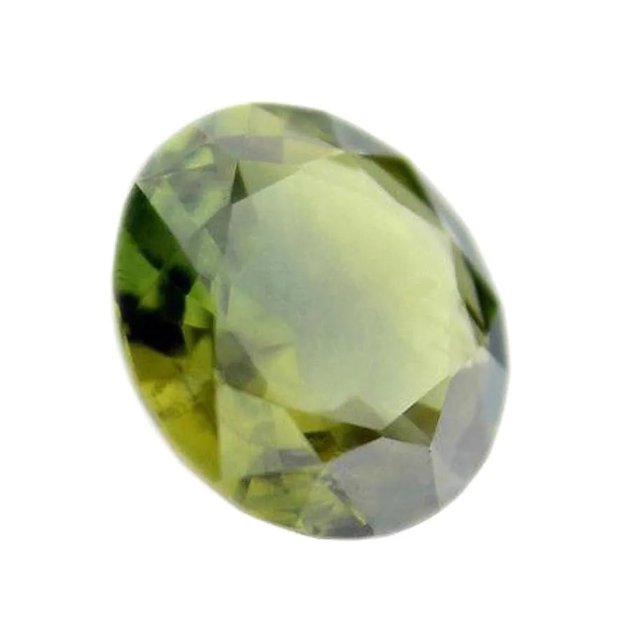 0.76ct Certified Natural Green Sapphire