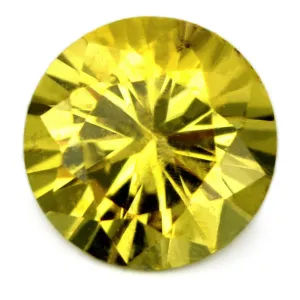 0.76ct Certified Natural Yellow Sapphire