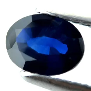 0.77ct Certified Natural Blue Sapphire