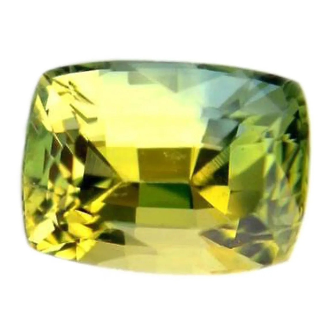 0.77ct Certified Natural Lime Yellow Sapphire