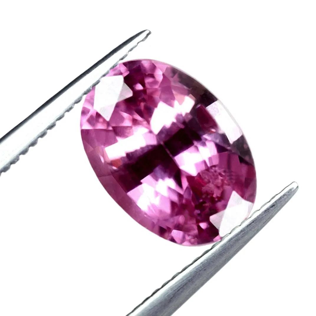 0.77ct Certified Natural Padparadscha Sapphire Matching Set