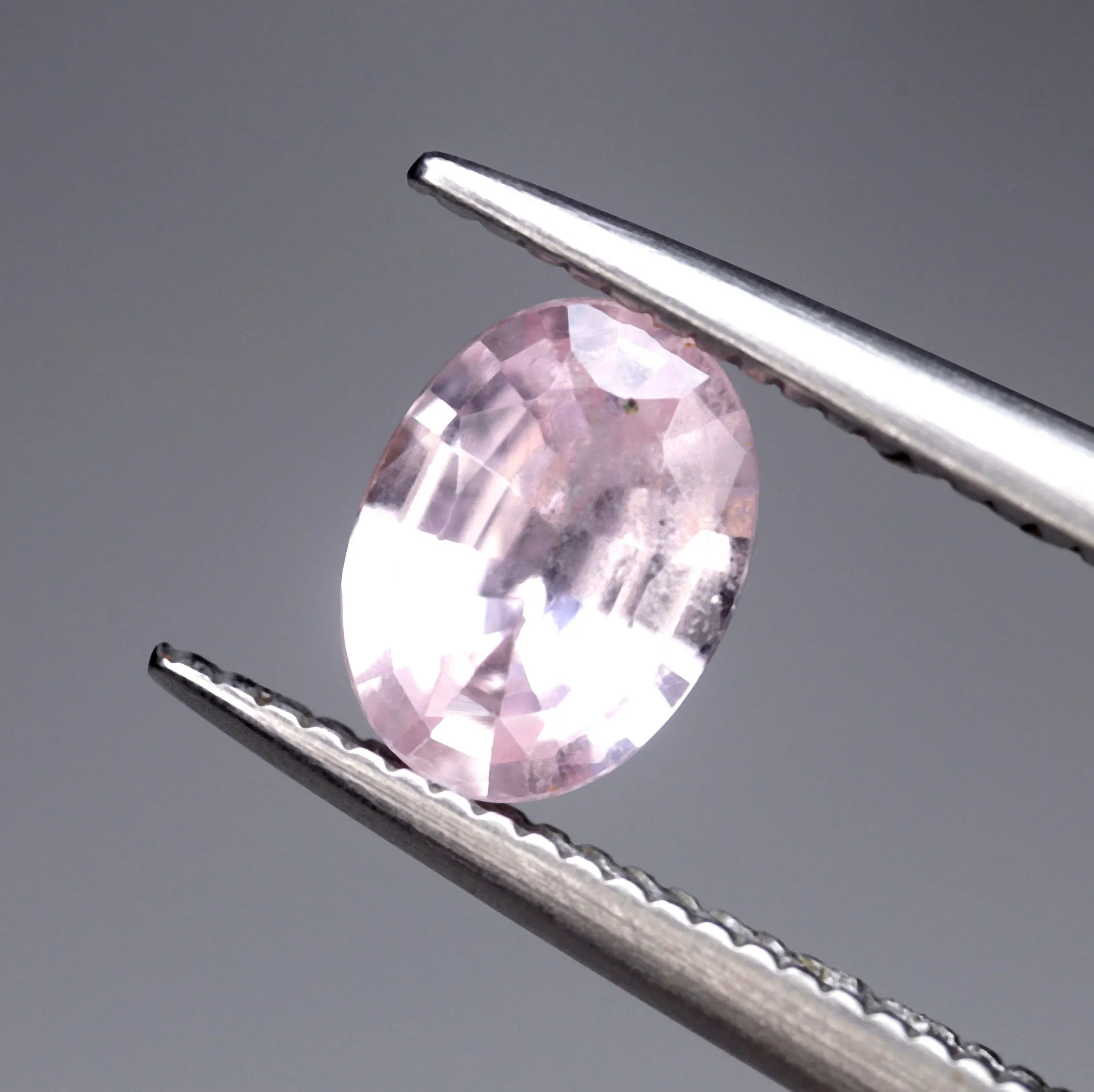 0.77ct Certified Natural Peach Sapphire
