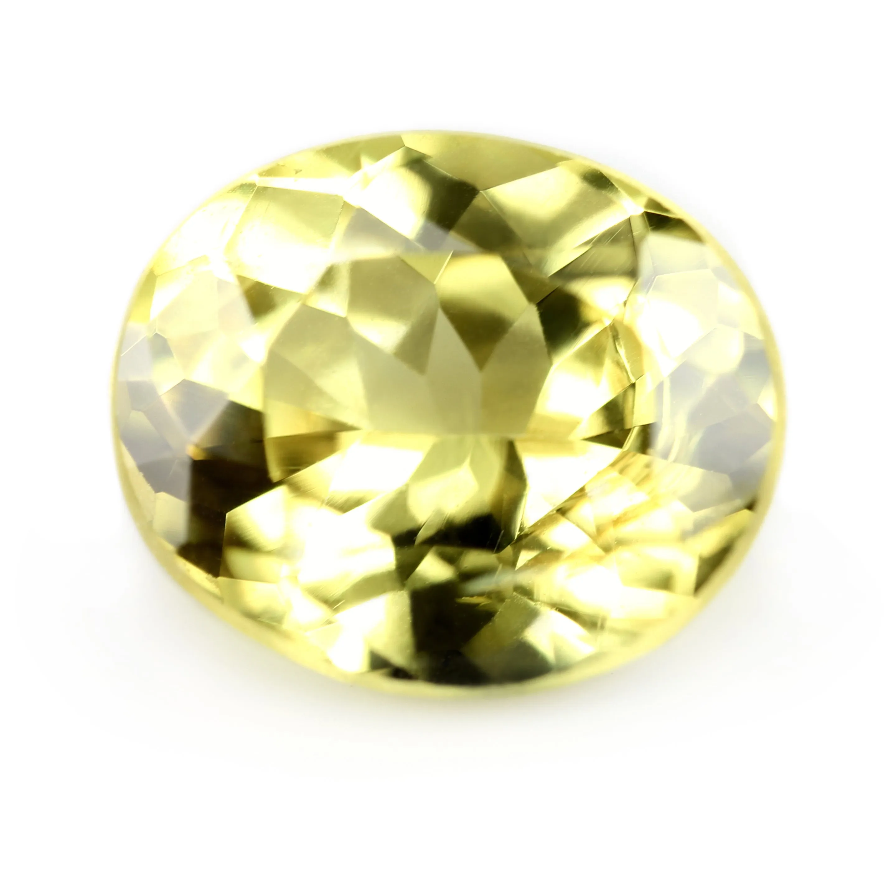 0.77ct Certified Natural Yellow Sapphire
