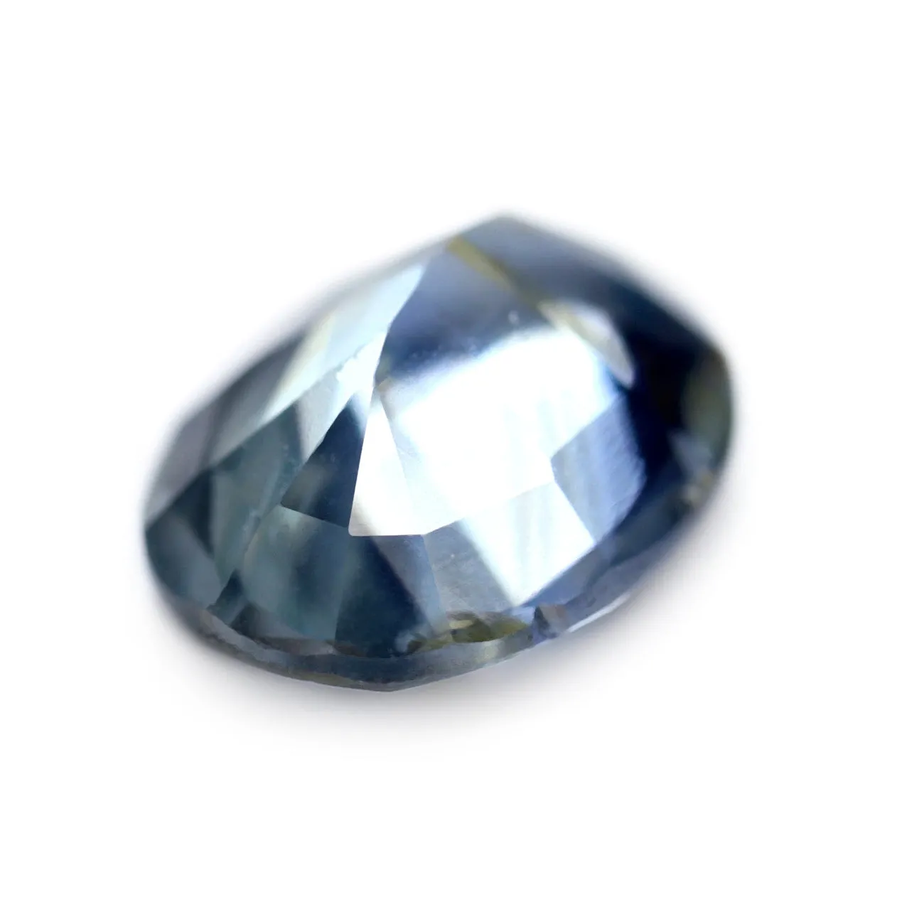 0.78ct Certified Natural Teal Sapphire