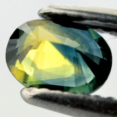 0.79ct Certified Natural Multicolor Sapphire