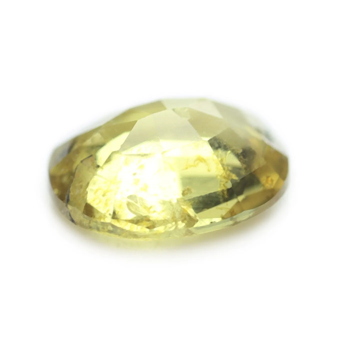 0.79ct Certified Natural Yellow Sapphire