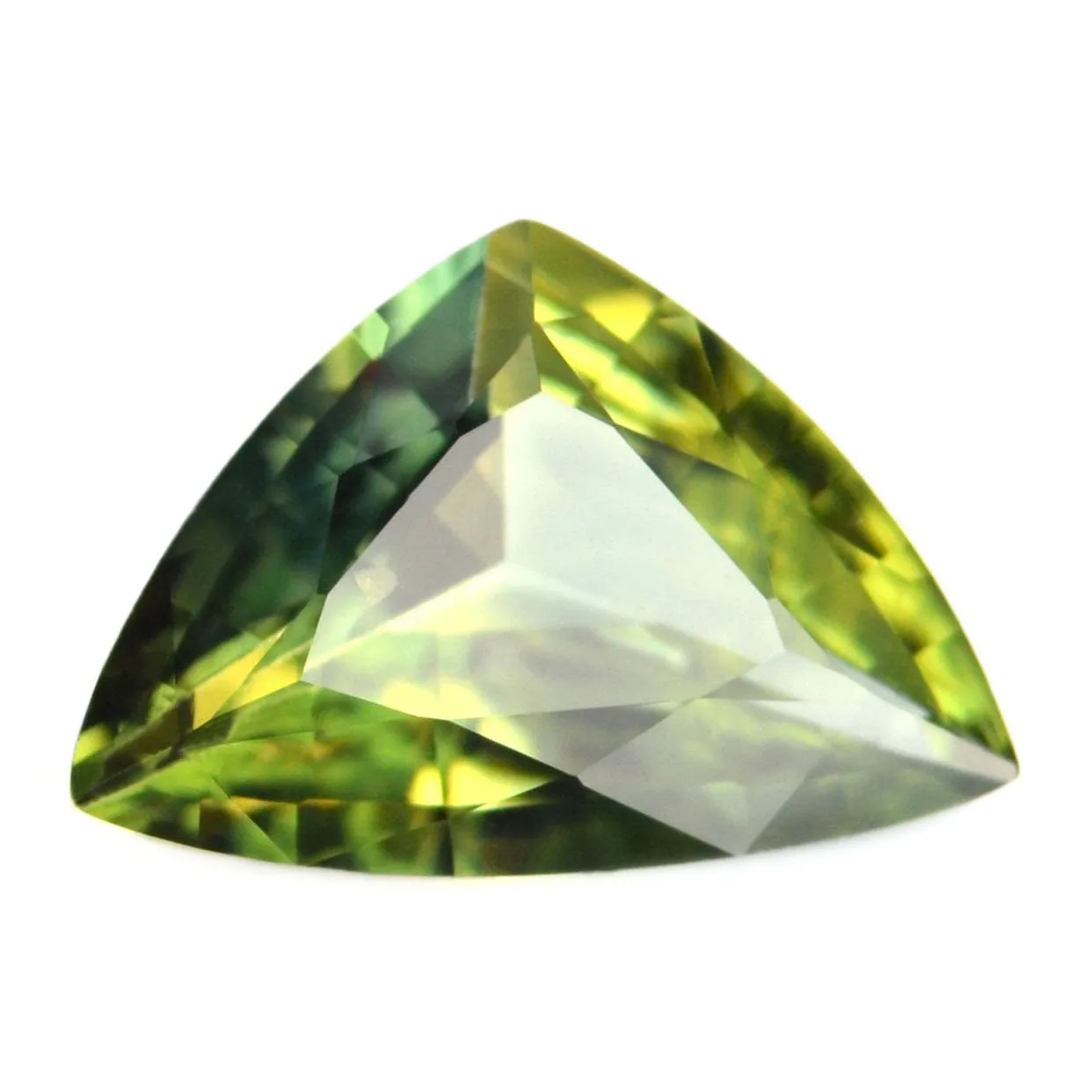 0.80 ct Certified Natural Green Sapphire