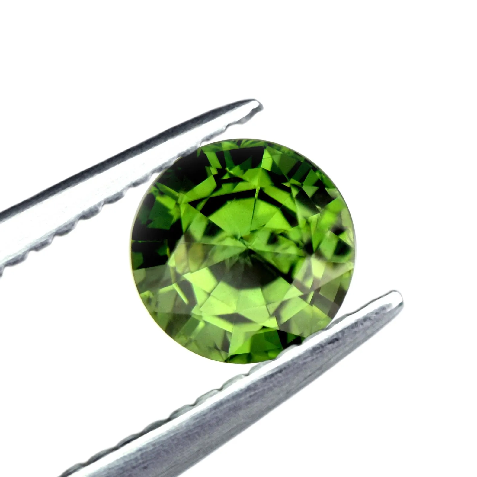 0.80ct Certified Natural Green Sapphire Matching Pair