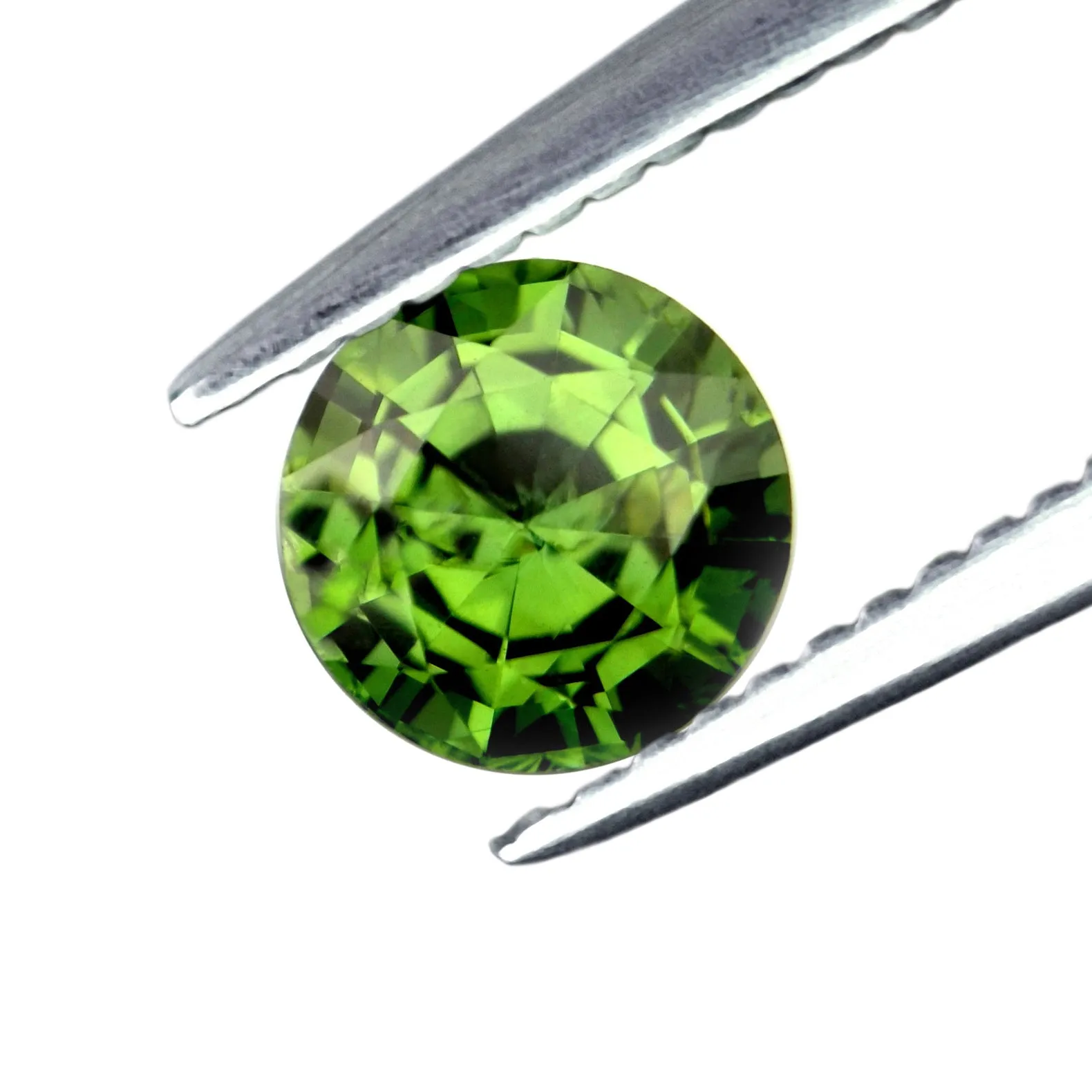 0.80ct Certified Natural Green Sapphire Matching Pair