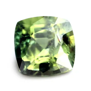 0.80ct Certified Natural Green Sapphire