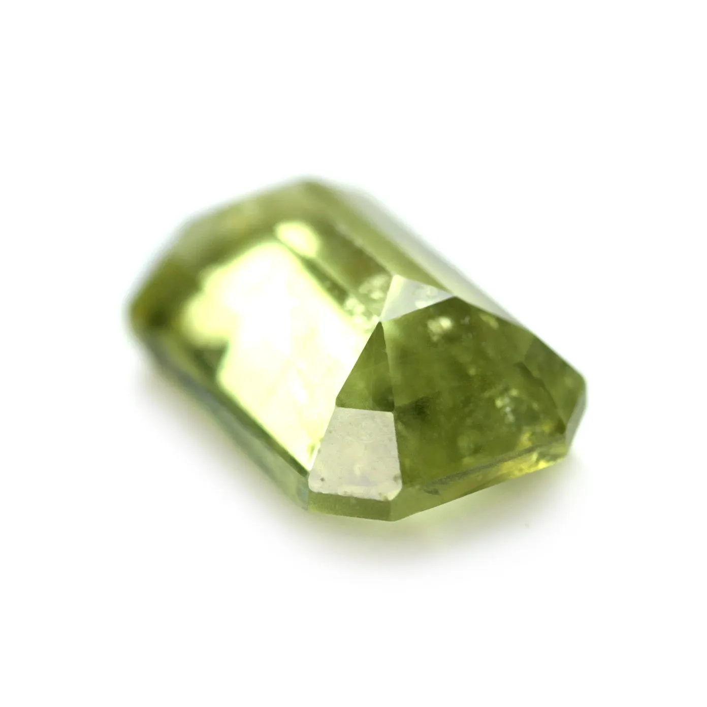 0.81ct Certified Natural Green Sapphire