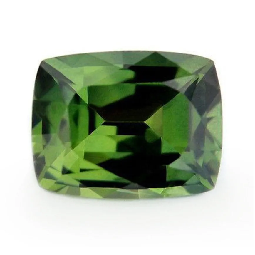 0.81ct Certified Natural Green Sapphire