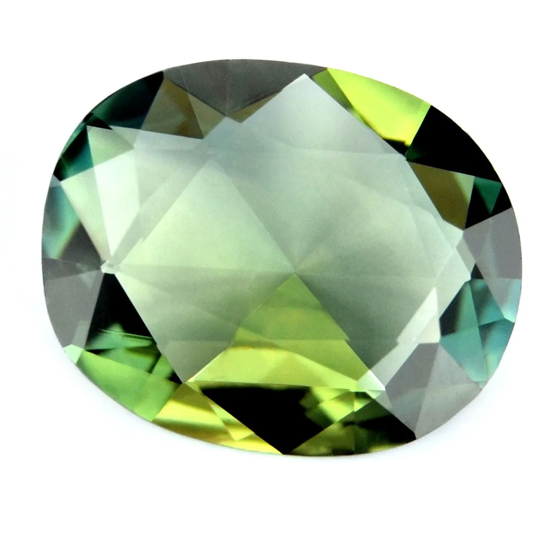 0.81ct Certified Natural Green Sapphire