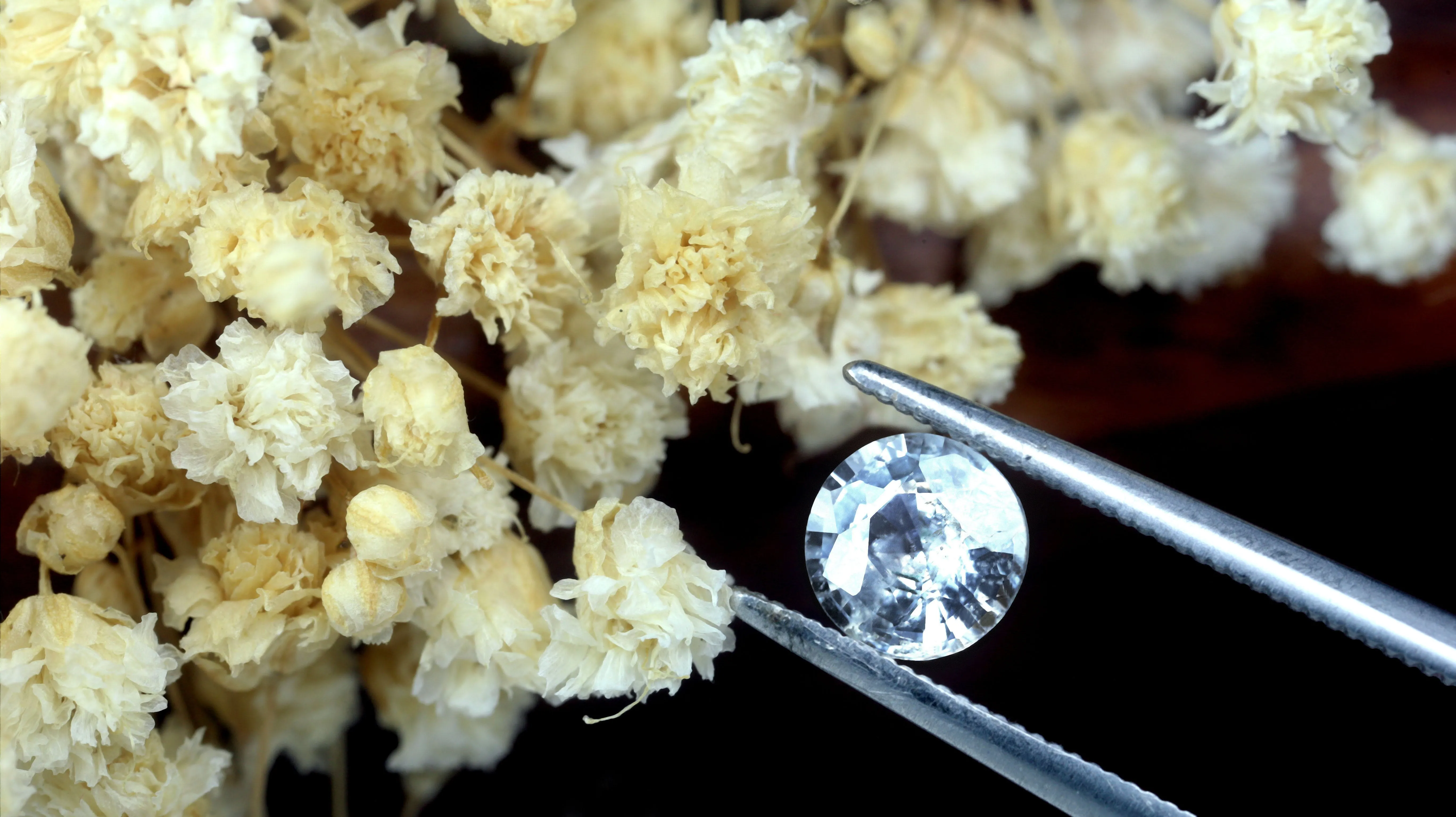 0.81ct Certified Natural White Sapphire