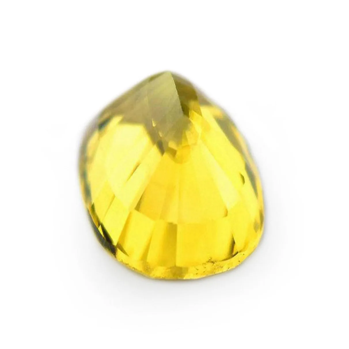 0.81ct Certified Natural Yellow Sapphire