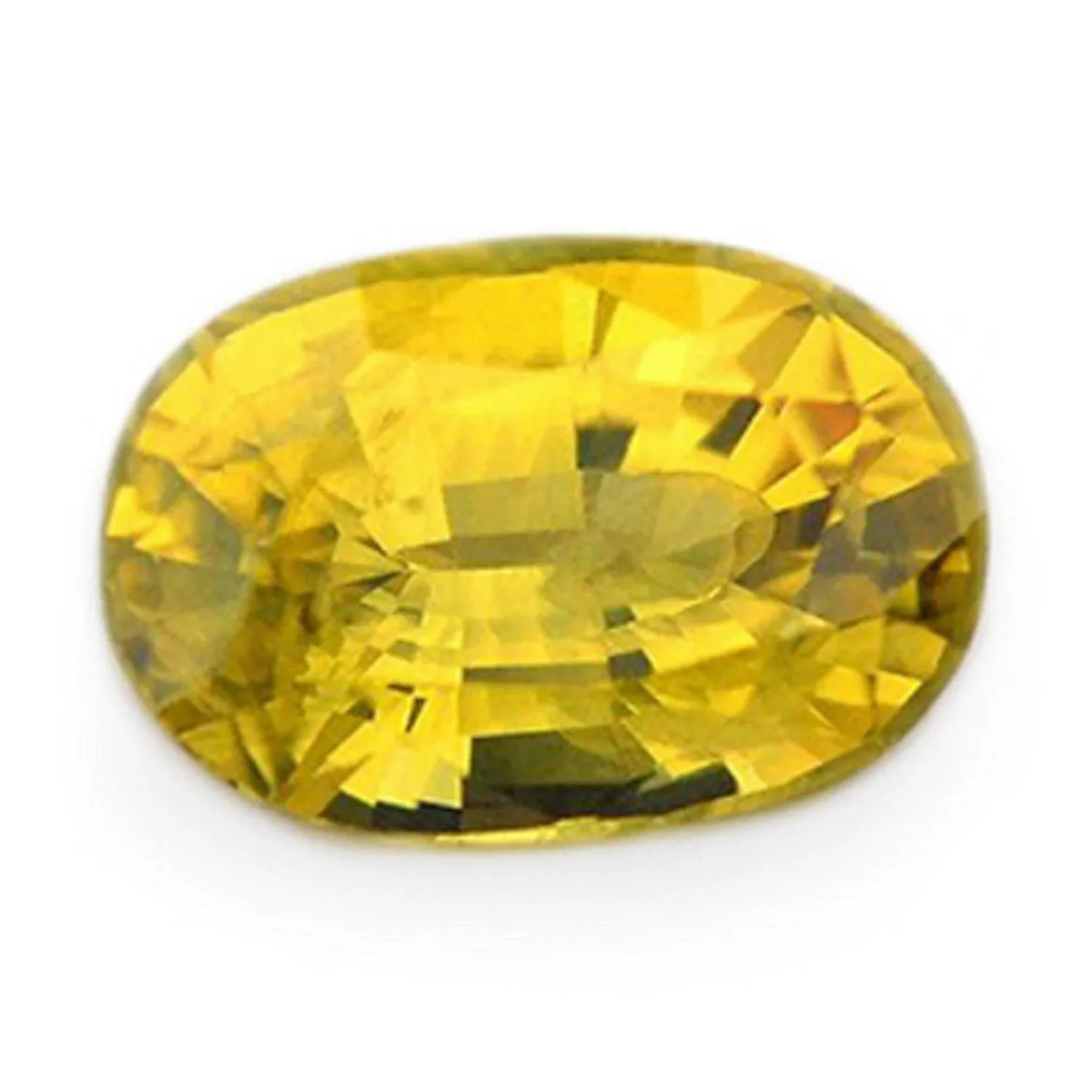 0.81ct Certified Natural Yellow Sapphire