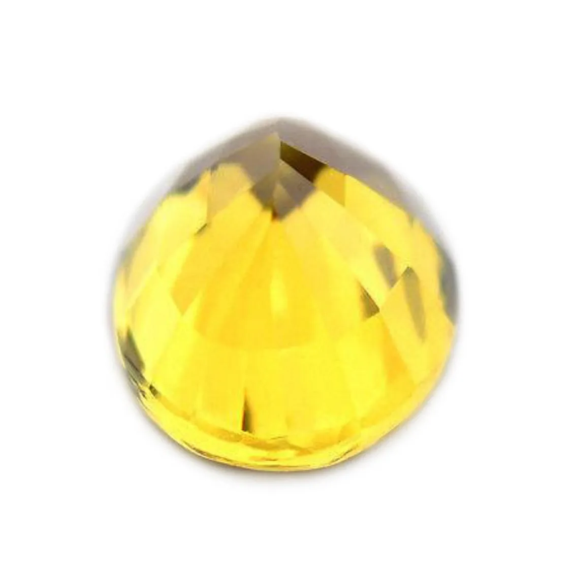 0.81ct Certified Natural Yellow Sapphire