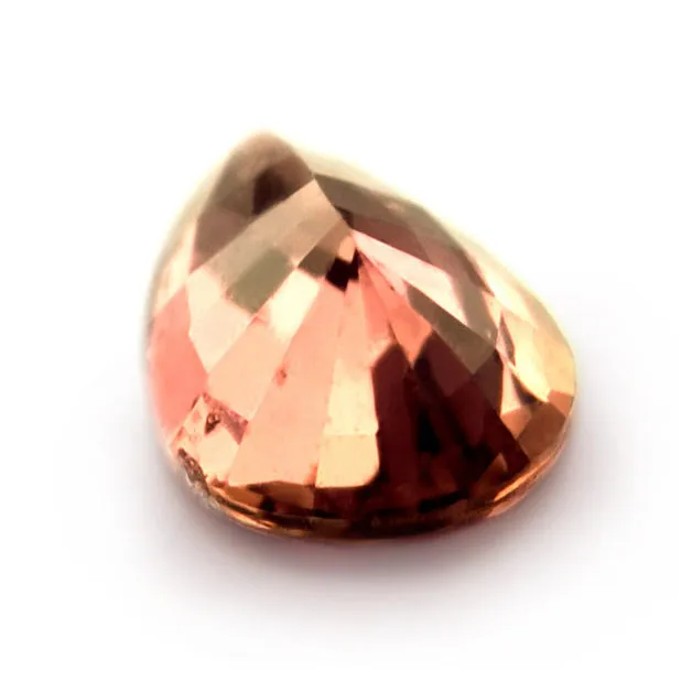 0.82ct Certified Natural Peach Sapphire