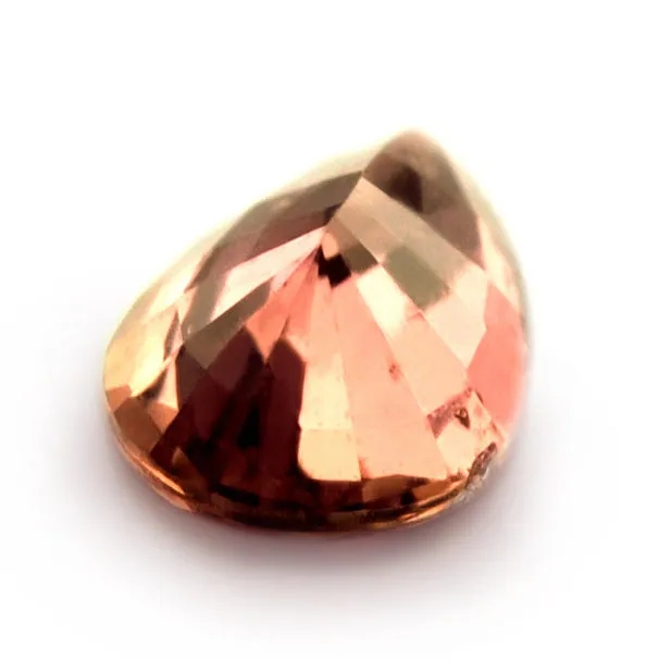 0.82ct Certified Natural Peach Sapphire