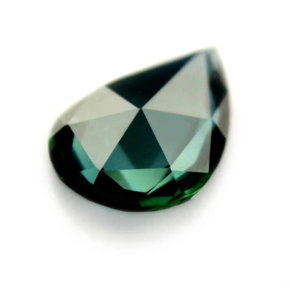 0.82ct Certified Natural Teal Sapphire