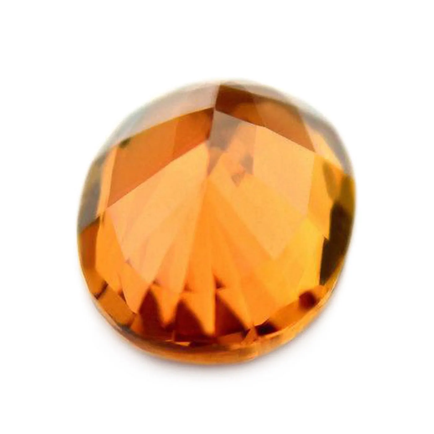 0.83ct Certified Natural Orange Sapphire