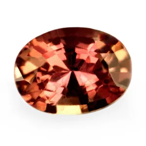 0.83ct Certified Natural Purplish Brown Sapphire