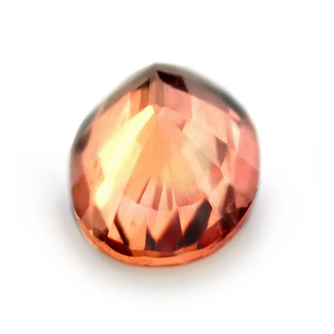0.83ct Certified Natural Purplish Brown Sapphire