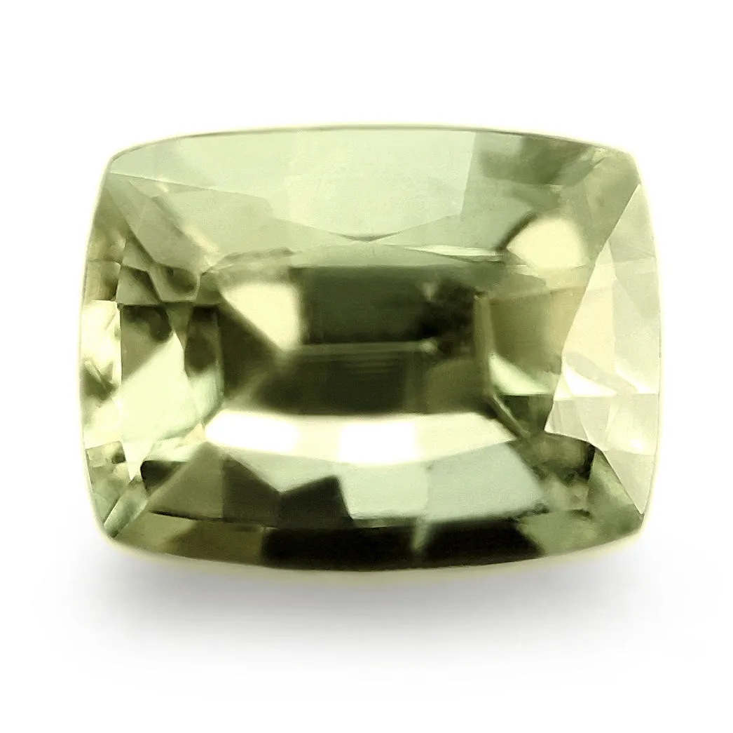 0.83ct Certified Natural Yellow Sapphire