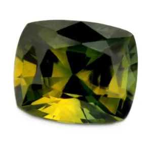 0.84ct Certified Natural Green Sapphire