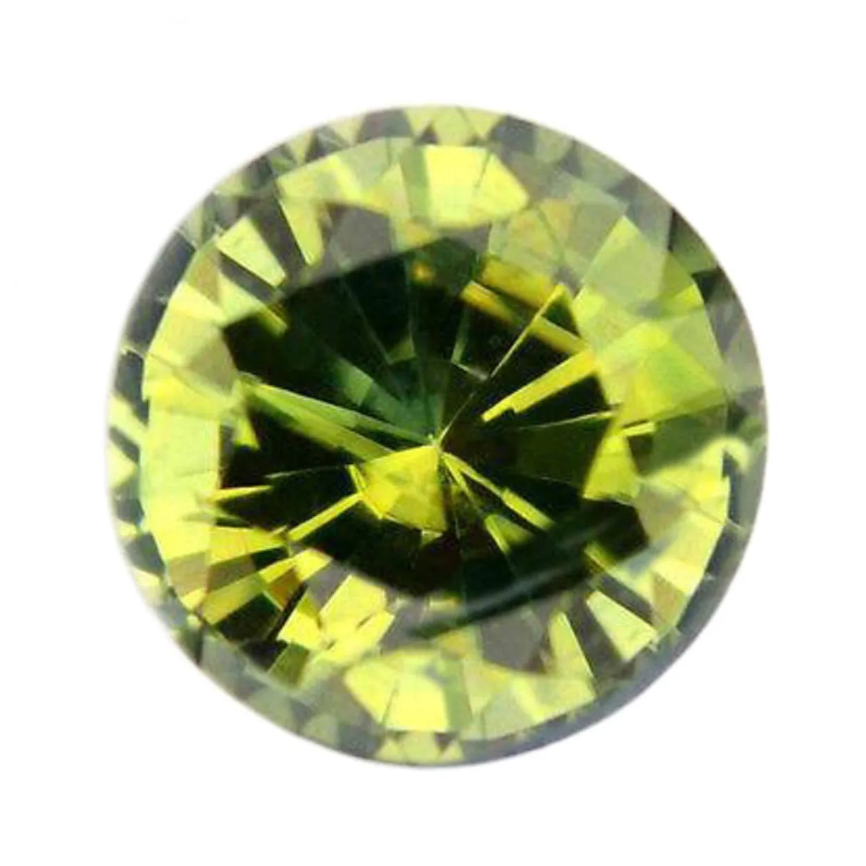 0.84ct Certified Natural Green Sapphire