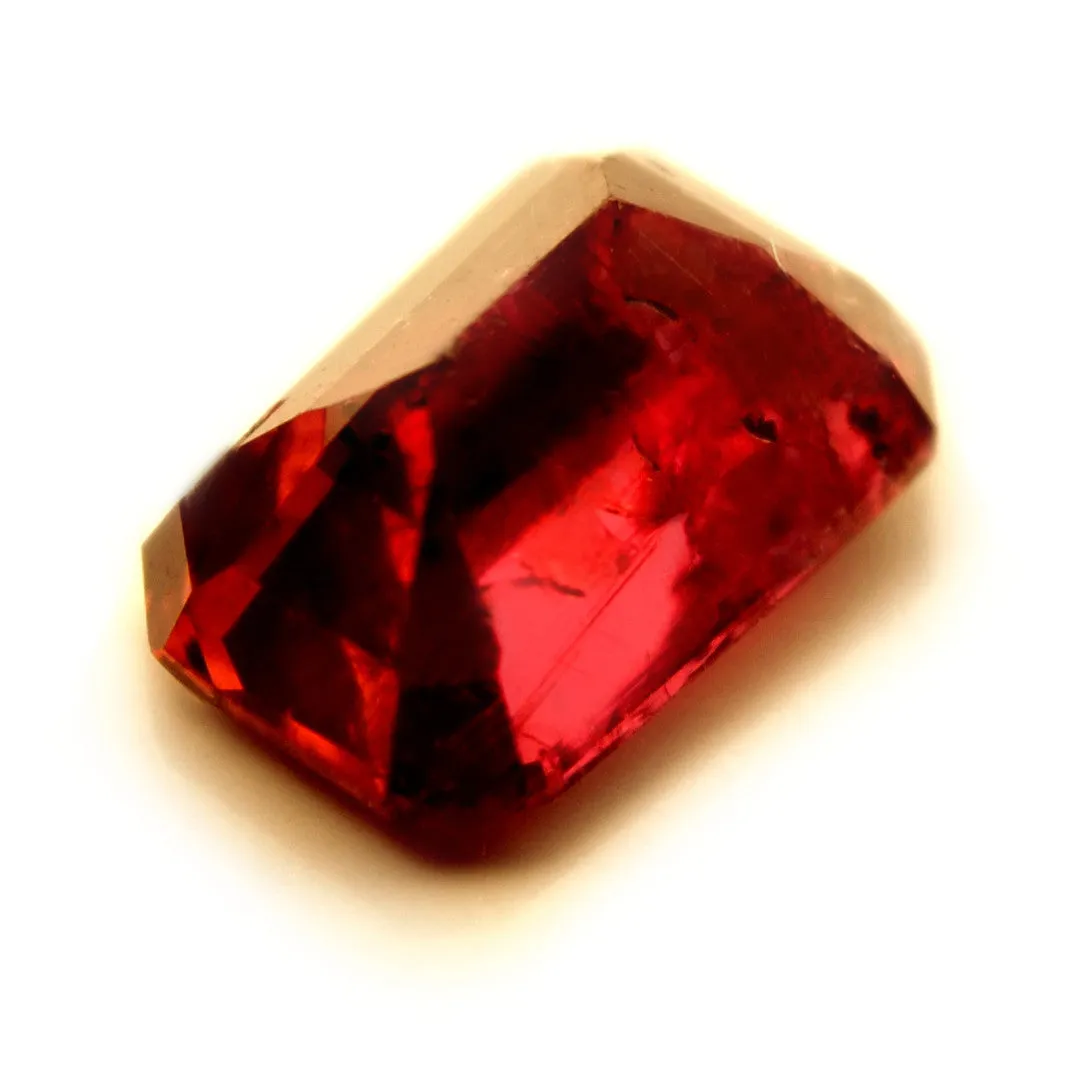 0.84ct Certified Natural Red Ruby