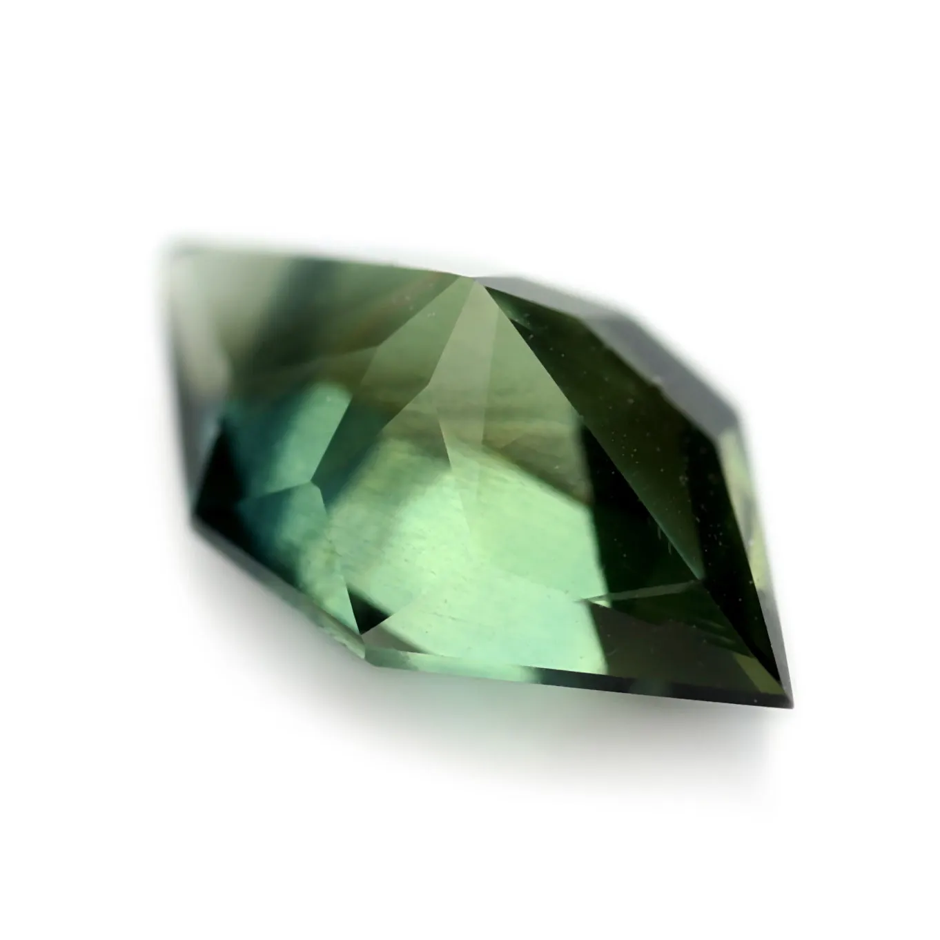 0.84ct Certified Natural Teal Sapphire