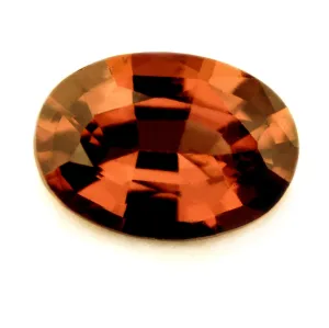0.85ct Certified Natural Brown Sapphire