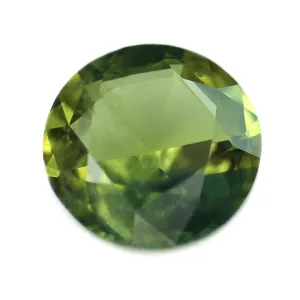 0.85ct Certified Natural  Green Sapphire