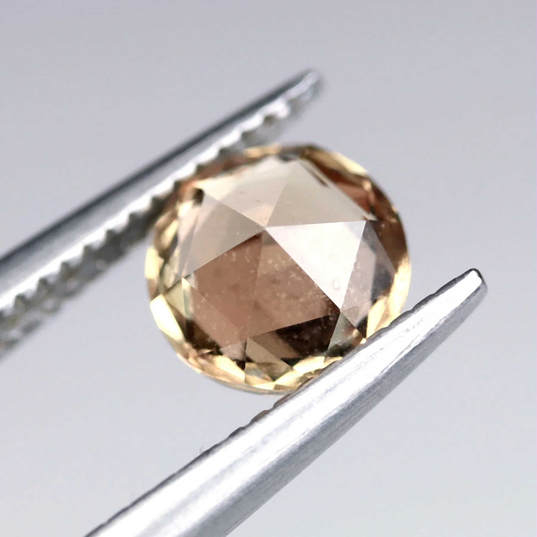 0.86ct Certified Natural Champagne Sapphire