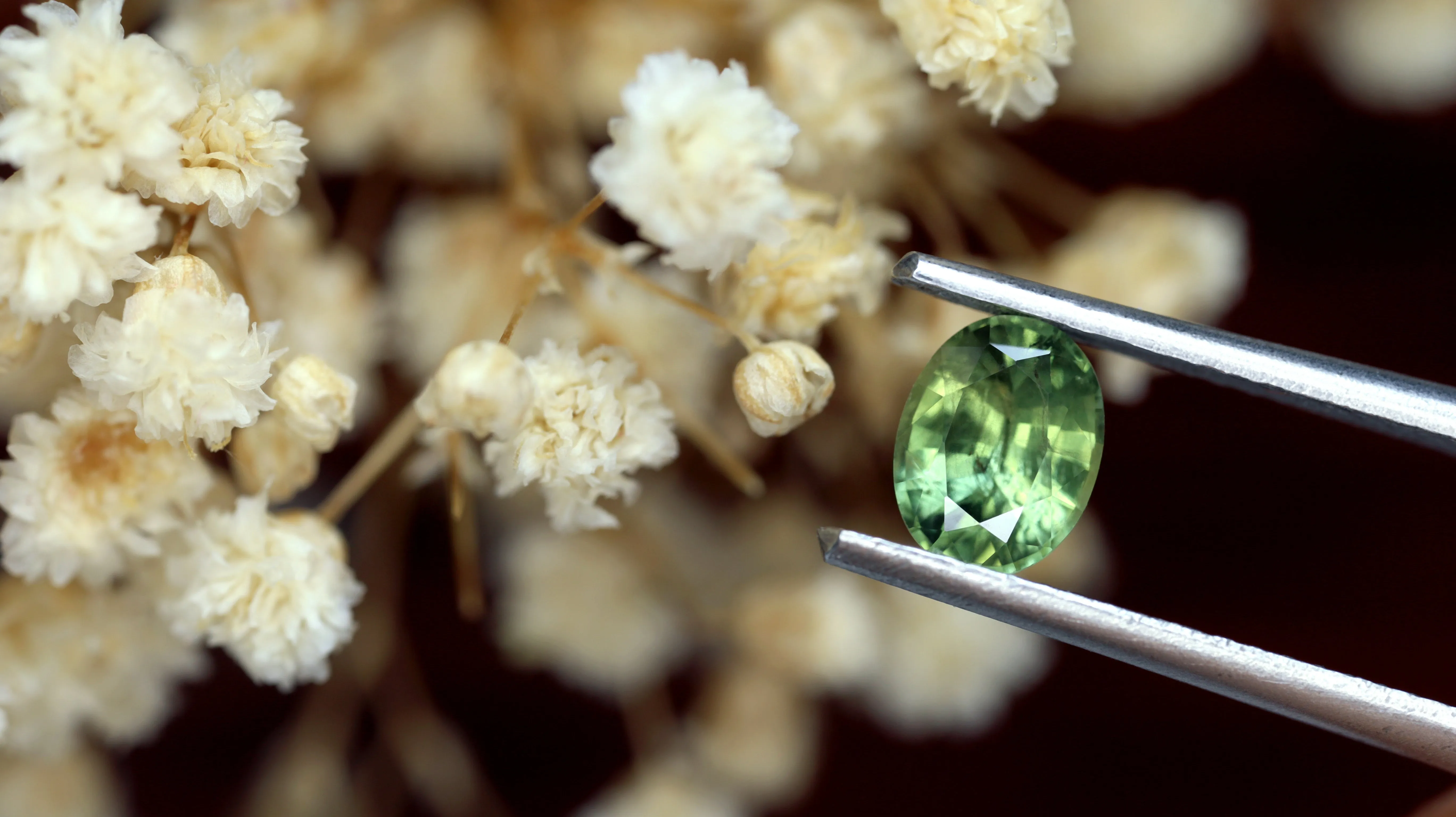 0.86ct Certified Natural Green Sapphire