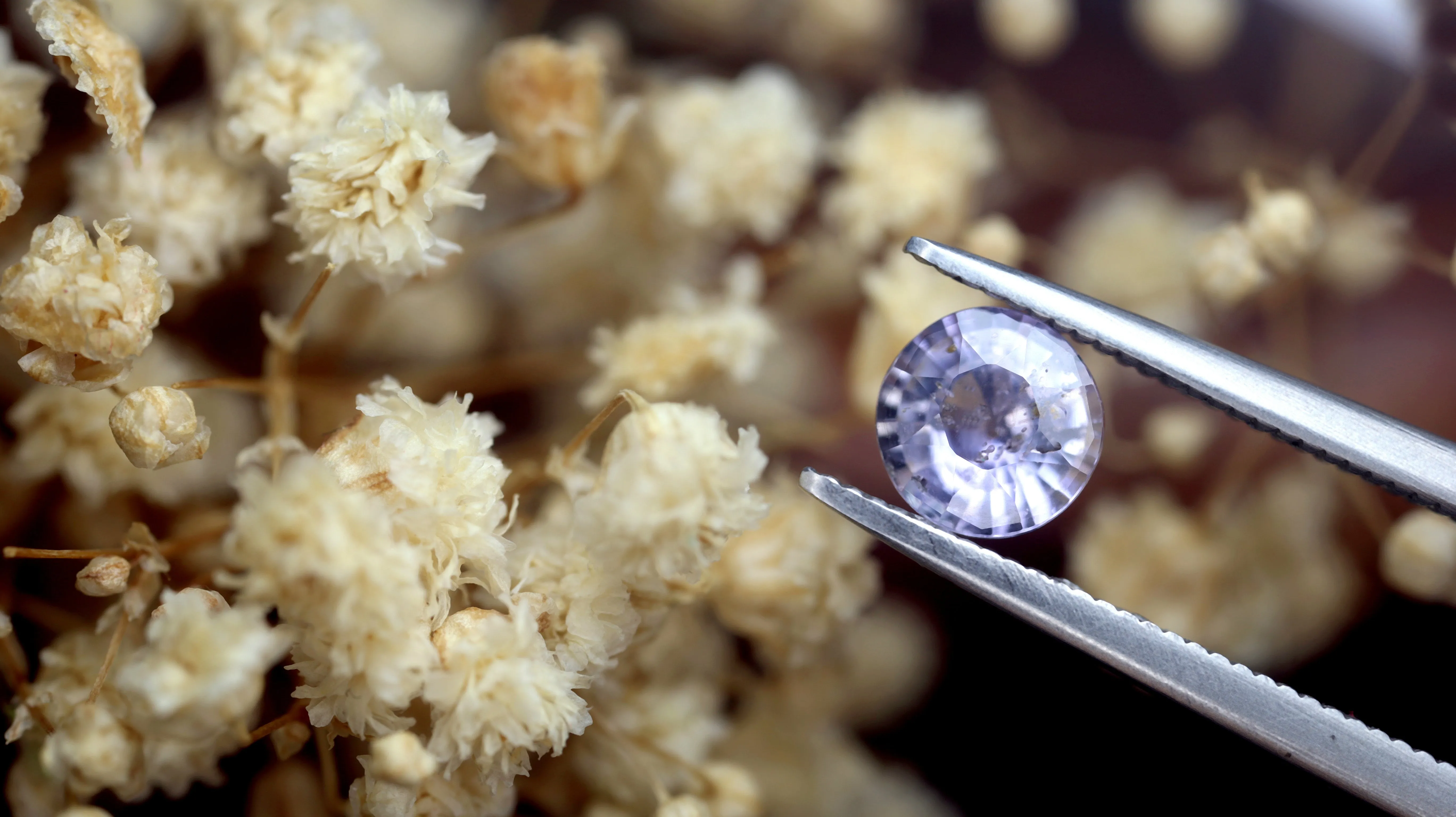 0.86ct Certified Natural White Sapphire