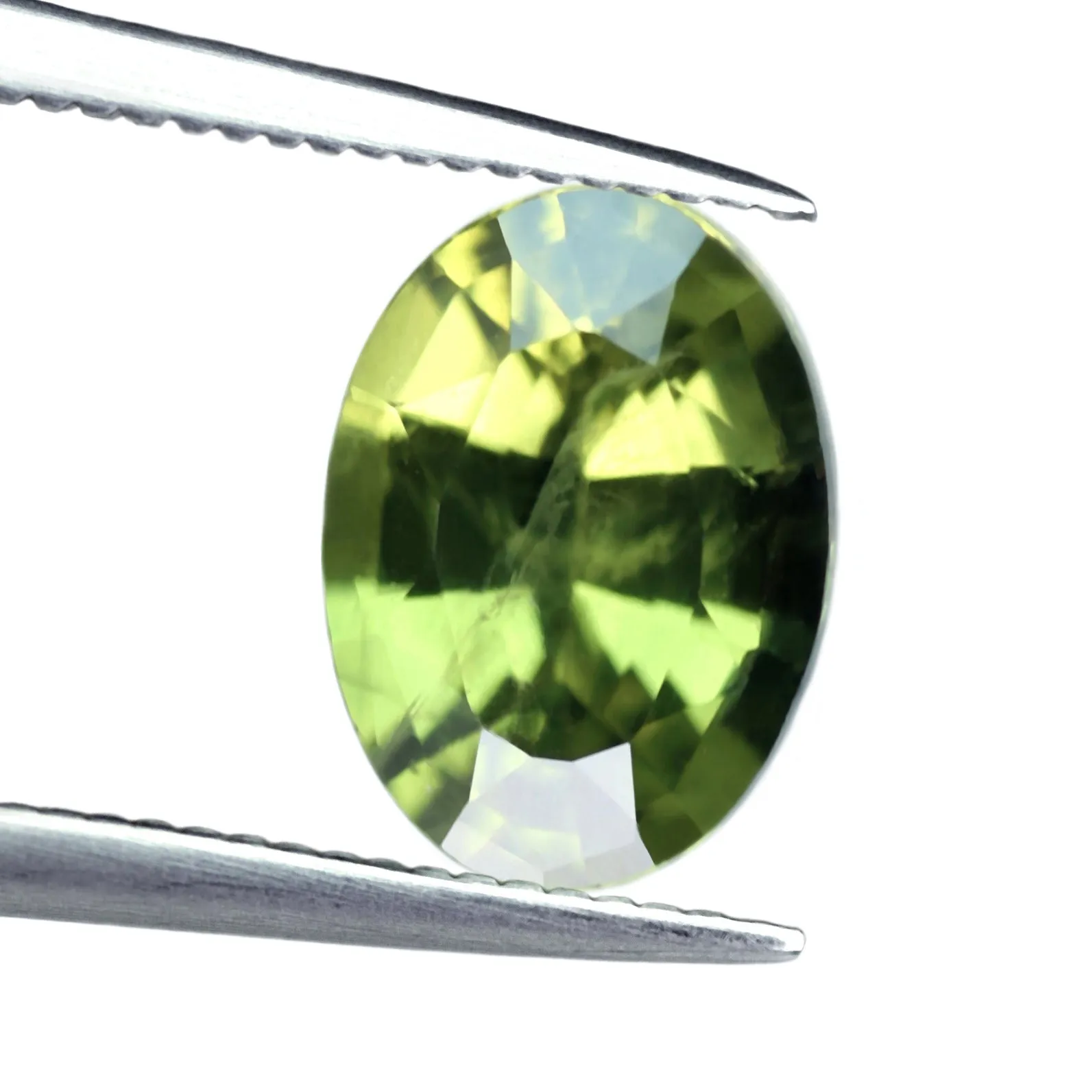 0.87ct Certified Natural Green Sapphire