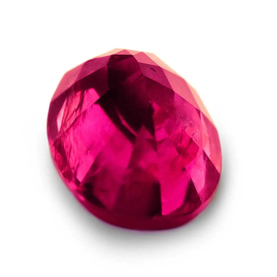 0.87ct Certified Natural Red Color Ruby