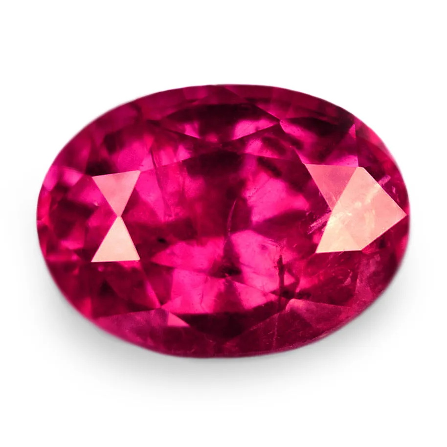 0.87ct Certified Natural Red Color Ruby