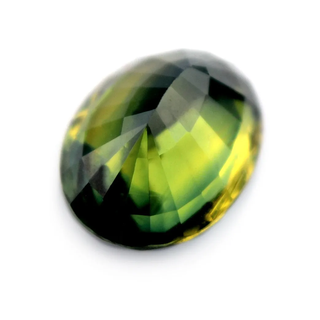 0.88 ct Certified Natural Teal Sapphire