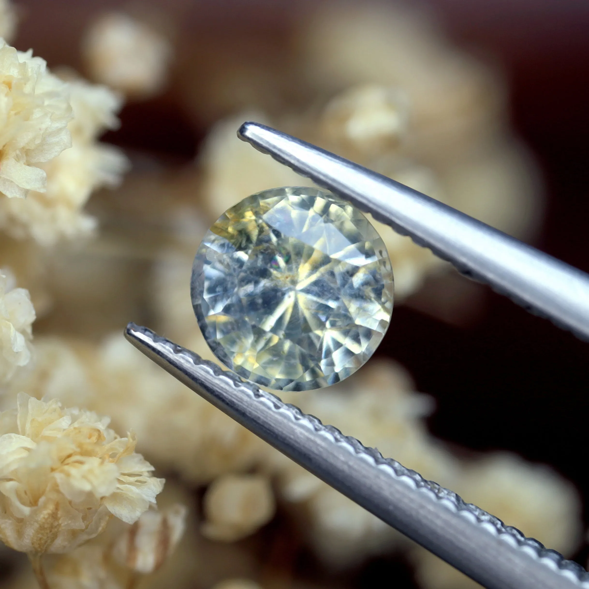 0.88ct Certified Natural Bicolor Sapphire