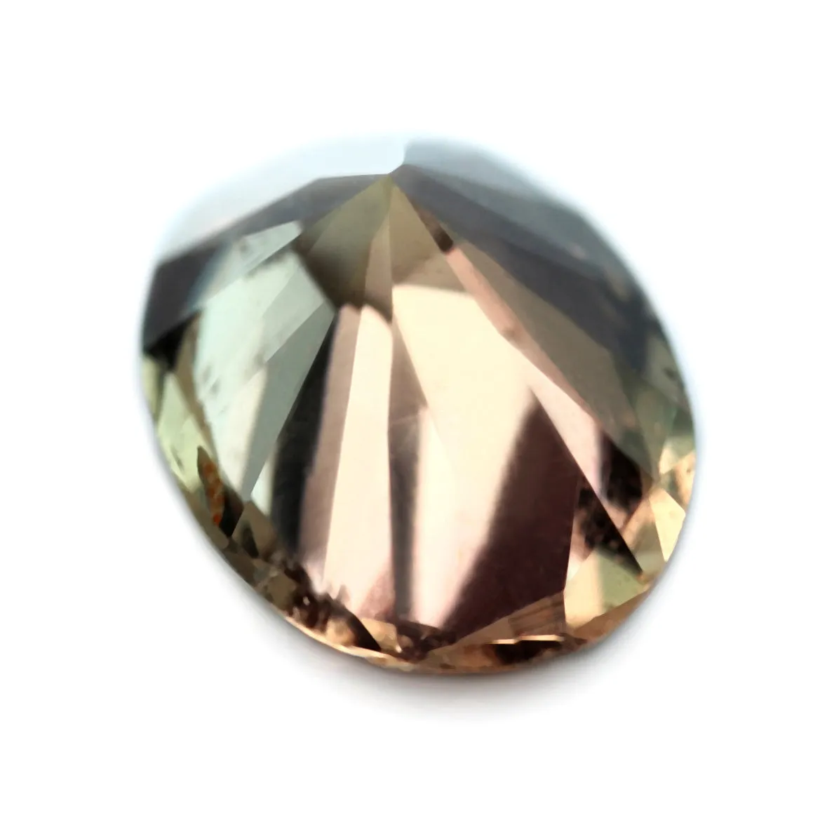 0.88ct Certified Natural Peach Sapphire
