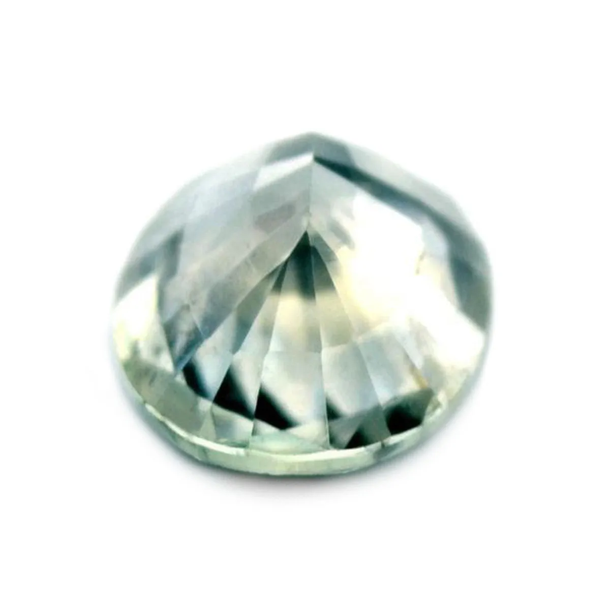 0.89 ct Certified Natural Gray Sapphire