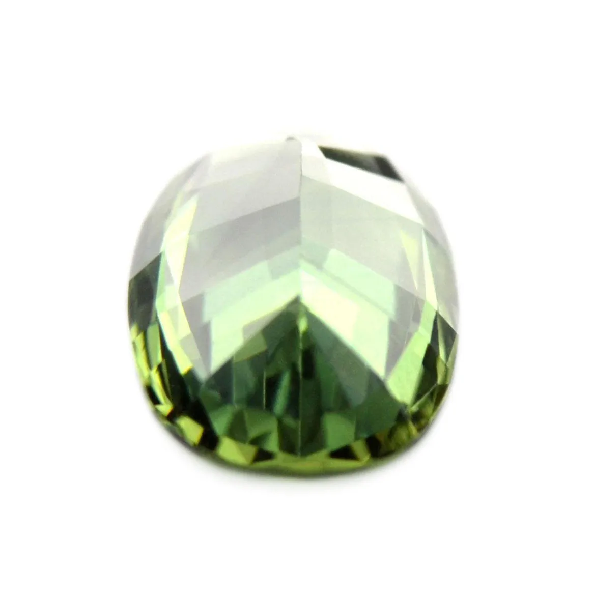 0.89ct Certified Natural Green Sapphire