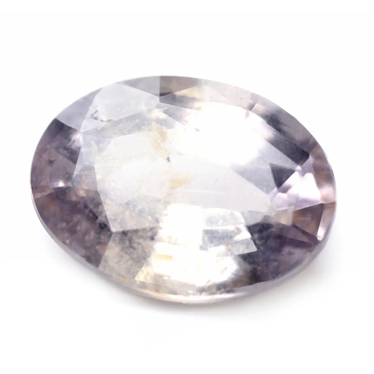 0.89ct Certified Natural Light Peach Sapphire