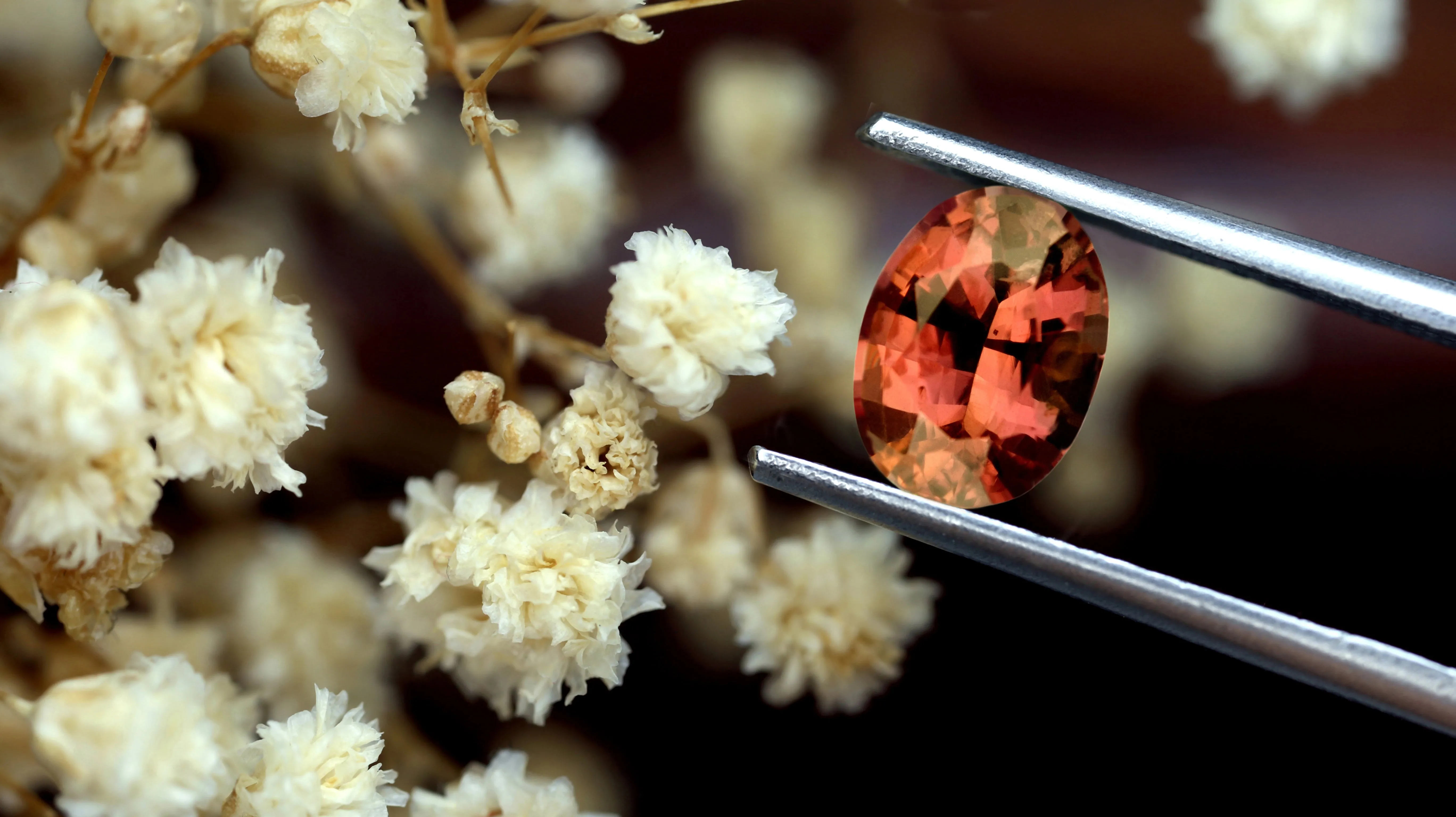 0.89ct Certified Natural Orange Sapphire