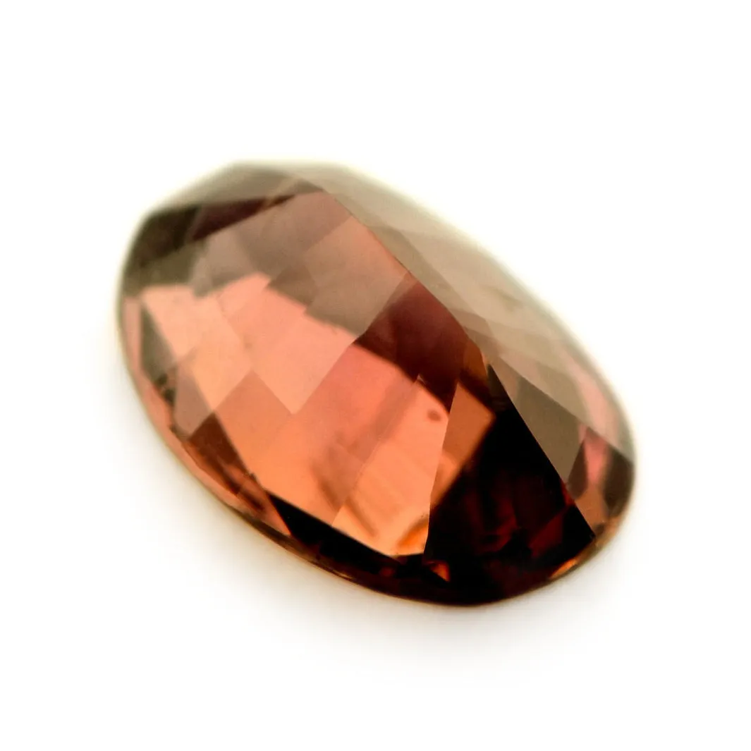 0.89ct Certified Natural Orange Sapphire