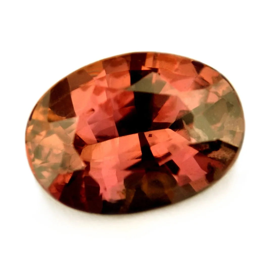 0.89ct Certified Natural Orange Sapphire