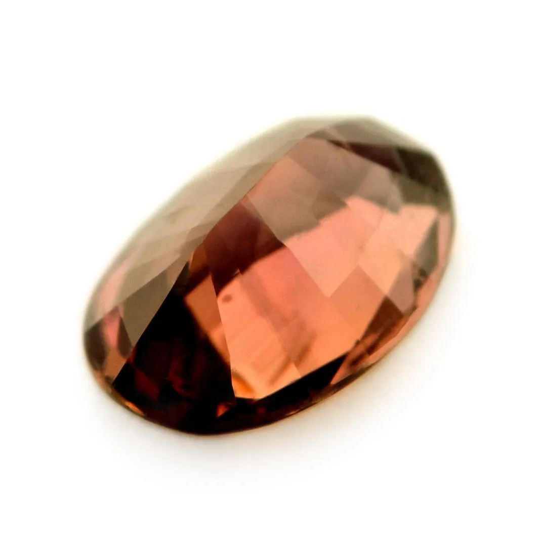 0.89ct Certified Natural Orange Sapphire